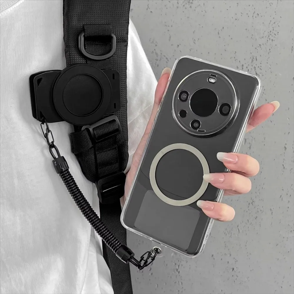 New Magnetic Phone Clip Adjustable Plastic Backpack Phone Holder with Spring Rope Hands-Free Belt Clip Phone Holder
New Magnetic Phone Clip Adjustable Plastic Backpack Phone Holder with Spring Rope Hands-Free Belt Clip Phone Holder