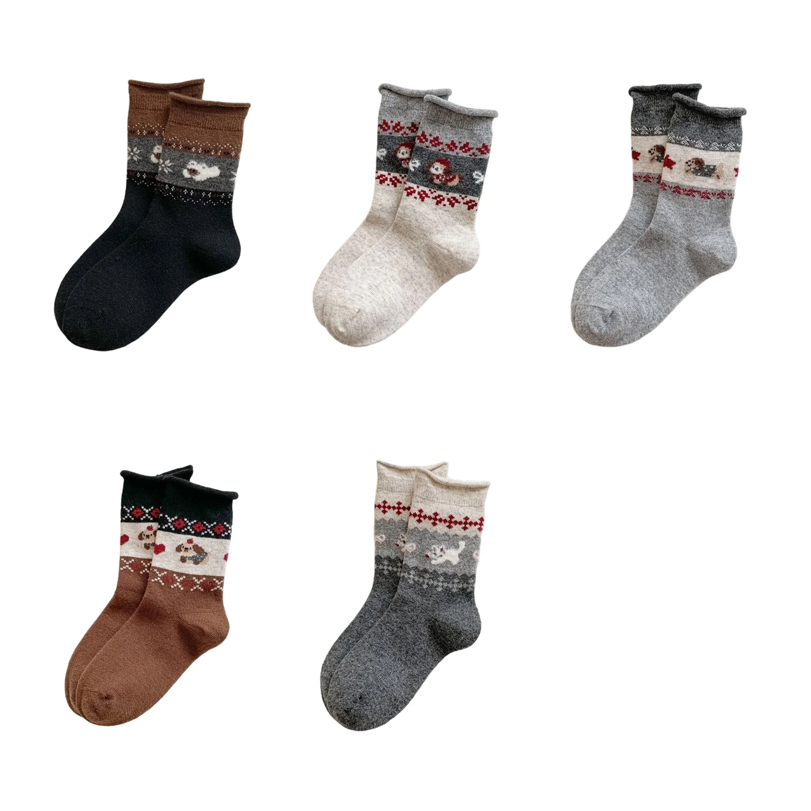 Женские осенне-зимние утепленные носки средней длины с рельефным узором, 5 цветов (черный/хаки/светло-серый/кофейный/темно-серый)
Женские осенне-зимние утепленные носки средней длины с рельефным узором, 5 цветов (черный/хаки/светло-серый/кофейный/темно-серый)