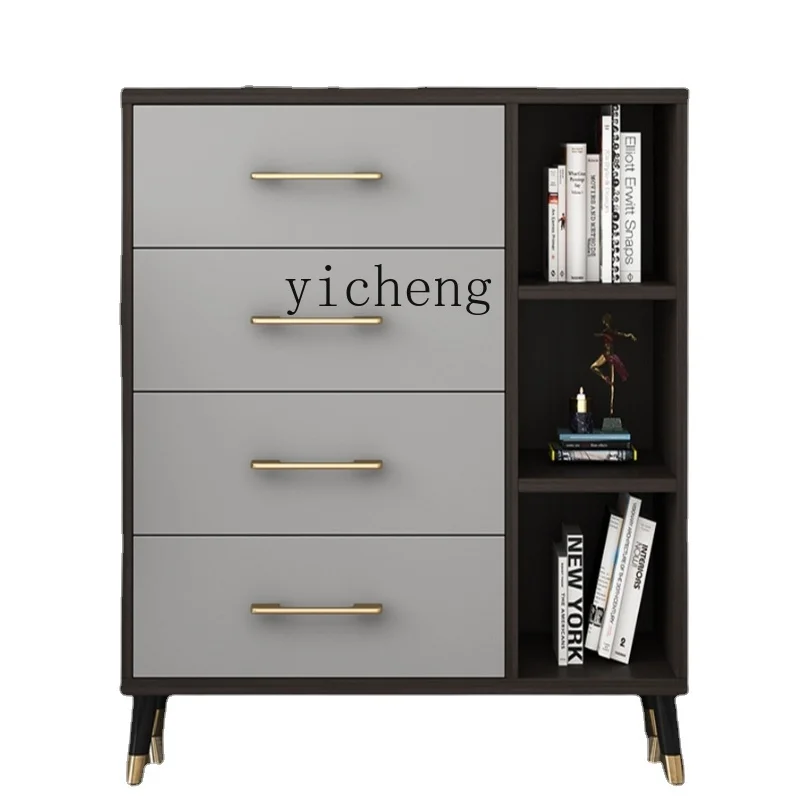 Tqh Bedroom Light Luxury Storage Cabinet Living Room Large Capacity Storage Cabinet Simple Modern Chest of Drawer
Tqh Bedroom Light Luxury Storage Cabinet Living Room Large Capacity Storage Cabinet Simple Modern Chest of Drawer