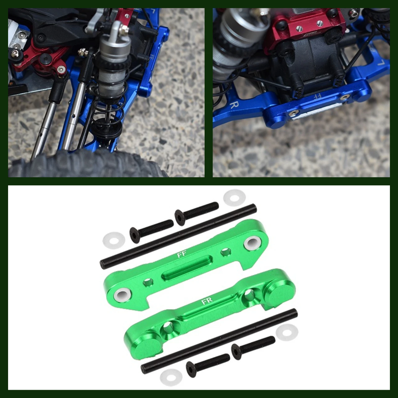 GPM 7075 Alloy Front Lower Suspension Mount For For LOSI Lasernut Tenacity Ultra 4 DB Pro
GPM 7075 Alloy Front Lower Suspension Mount For For LOSI Lasernut Tenacity Ultra 4 DB Pro
