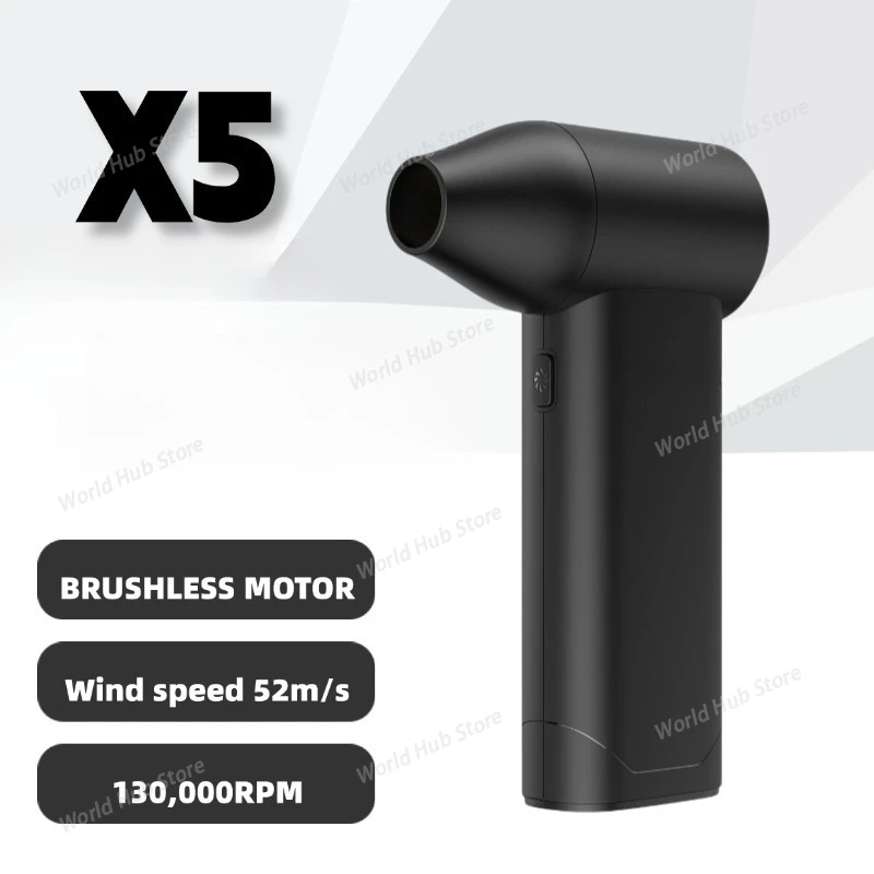 130000RPM Powerful Camping Fan Outdoor Portable Brushless Motor 52m/s High-Speed Handheld Air Blower
130000RPM Powerful Camping Fan Outdoor Portable Brushless Motor 52m/s High-Speed Handheld Air Blower