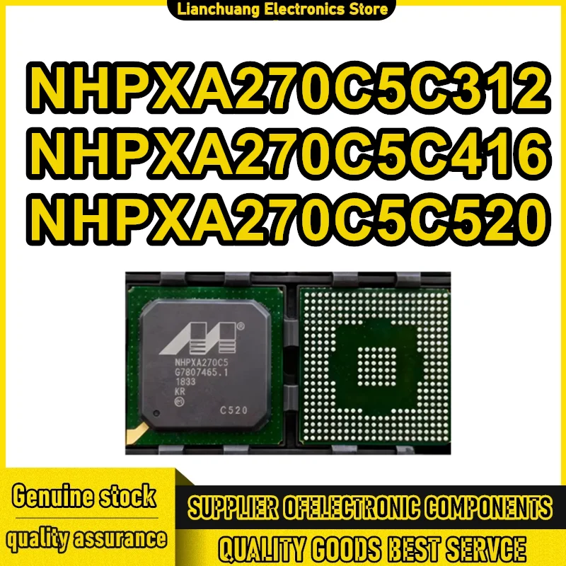 NHPXA270C5C312 NHPXA270C5C416 NHPXA270C5C520 BGA356 IC-чип 100% новый оригинальный в наличии
NHPXA270C5C312 NHPXA270C5C416 NHPXA270C5C520 BGA356 IC-чип 100% новый оригинальный в наличии