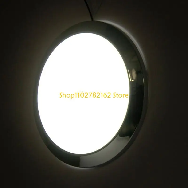 547B LED 12V/24V Round Light Car Interior Reading Lamp Cabin Lights for RV Boats
547B LED 12V/24V Round Light Car Interior Reading Lamp Cabin Lights for RV Boats