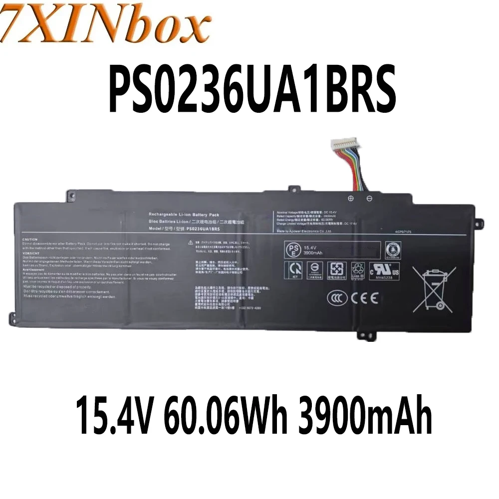 7XINbox PS0236UA1BRS 15.4V 60.06Wh 3900mAh Battery For Dynabook T40 15 T40-15 Notebook 11 holes 11 lines
7XINbox PS0236UA1BRS 15.4V 60.06Wh 3900mAh Battery For Dynabook T40 15 T40-15 Notebook 11 holes 11 lines