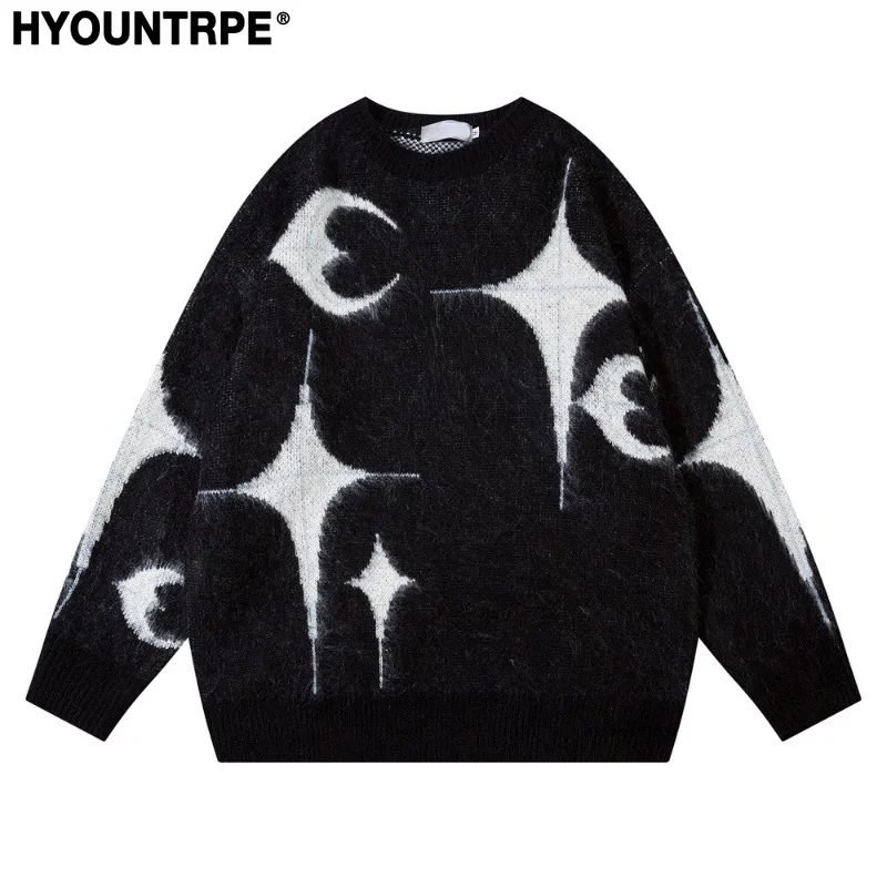 Harajuku Knitted Sweater Unisex Autumn Winter Sweaters Men Casual O-neck Pullovers Streetwear Warm Sweaters Jumpers Knitwear
Harajuku Knitted Sweater Unisex Autumn Winter Sweaters Men Casual O-neck Pullovers Streetwear Warm Sweaters Jumpers Knitwear
