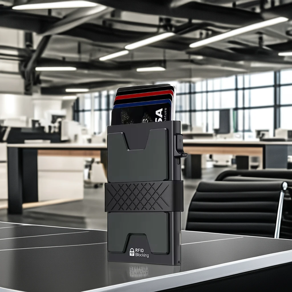 Мини-алюминиевый кошелек с блокировкой RFID, всплывающий держатель для карт, зажим для денег, безопасный портативный компактный финансовый органайзер
Мини-алюминиевый кошелек с блокировкой RFID, всплывающий держатель для карт, зажим для денег, безопасный портативный компактный финансовый органайзер
