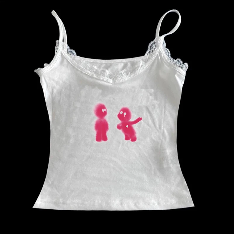 European and American 2025 Spring and Summer New Y2K Sexy temperament Women's T-shirt Gothic Printed Pattern Two Piece Set Strap
European and American 2025 Spring and Summer New Y2K Sexy temperament Women's T-shirt Gothic Printed Pattern Two Piece Set Strap