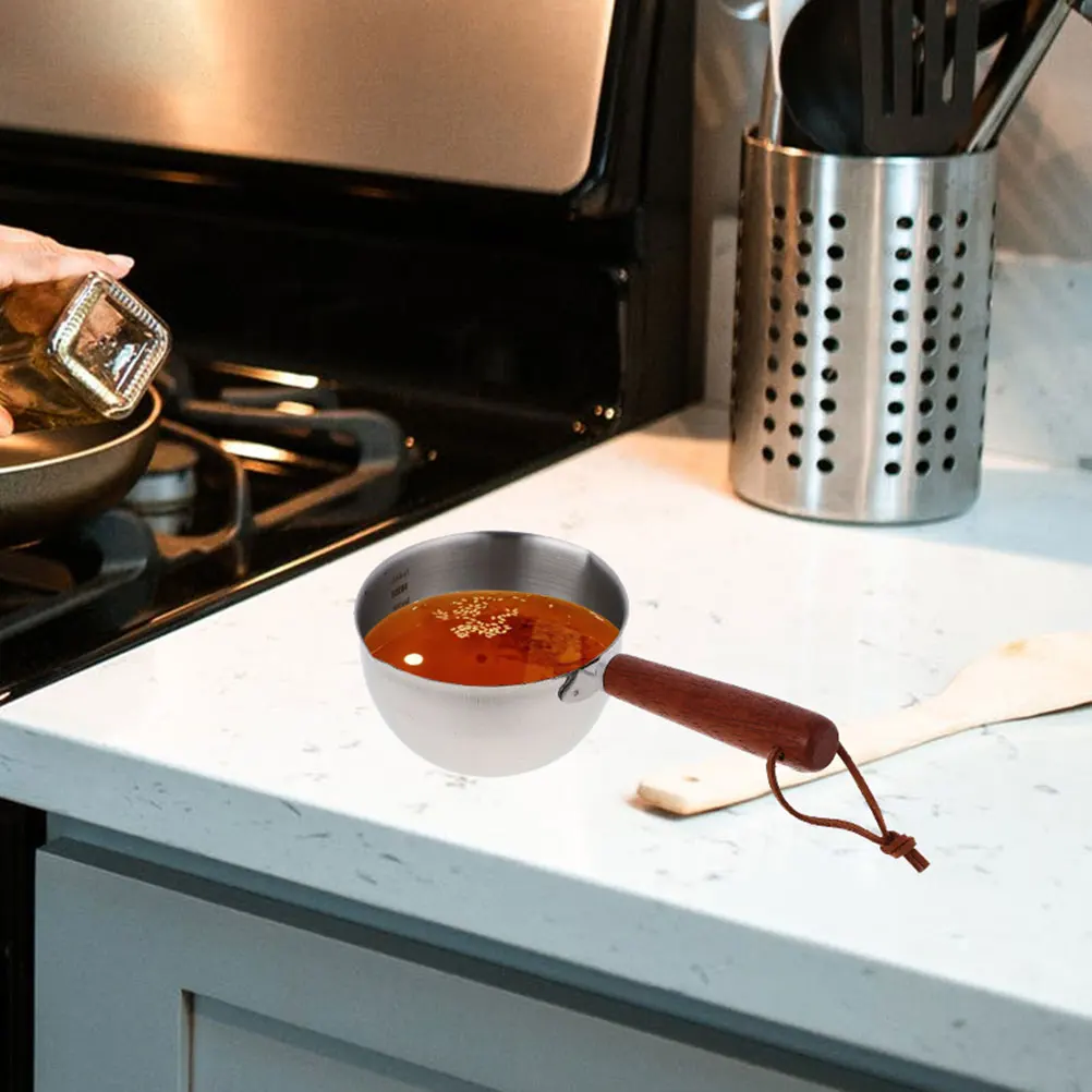 2Pcs 304Stainless Steel Hot Oil Small Pot Pouring Oil Pan Sauce Pans Milk Warmer Butter Melting Pot Ideal For Small Families
2Pcs 304Stainless Steel Hot Oil Small Pot Pouring Oil Pan Sauce Pans Milk Warmer Butter Melting Pot Ideal For Small Families