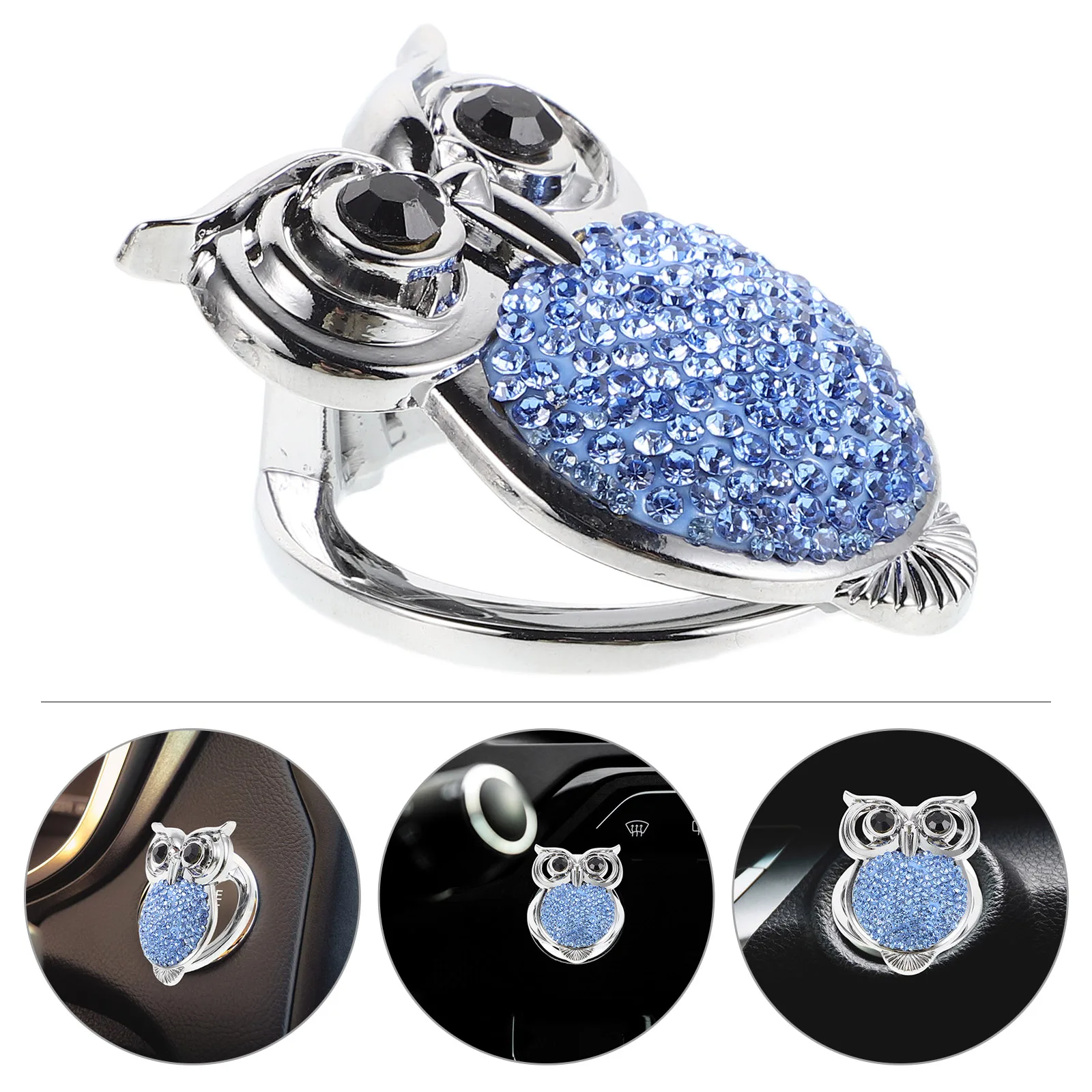 Cute Owl Design Car Start Button Cover Anti-Scratch Durable Waterproof Push To Start Ignition Protector Easy Install Bling Car
Cute Owl Design Car Start Button Cover Anti-Scratch Durable Waterproof Push To Start Ignition Protector Easy Install Bling Car