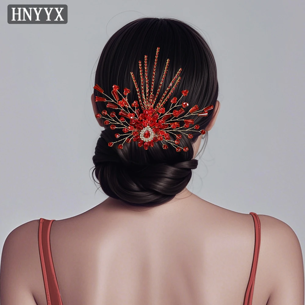HNYYX Wedding Crystal Hair Comb Unique Design Side Comb Elegant Luxury Headdress Fashion Bridal Hair Accessories A337
HNYYX Wedding Crystal Hair Comb Unique Design Side Comb Elegant Luxury Headdress Fashion Bridal Hair Accessories A337