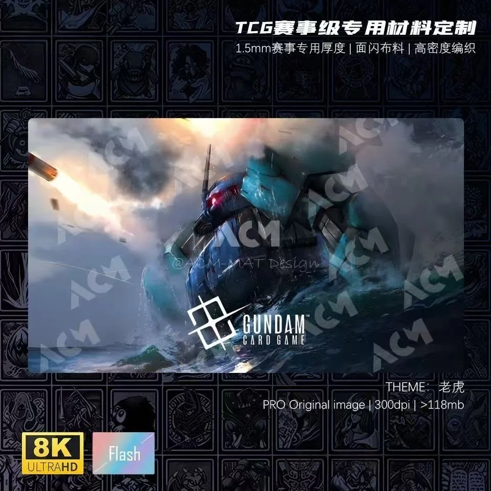 Игровой коврик для карточных игр Gundam Zaku Warrior Zion Dukedom Gouf GCG, 600x350 мм, 1.5 мм, без швов, резиновый, для настольных игр, аниме, мультфильмы
Игровой коврик для карточных игр Gundam Zaku Warrior Zion Dukedom Gouf GCG, 600x350 мм, 1.5 мм, без швов, резиновый, для настольных игр, аниме, мультфильмы