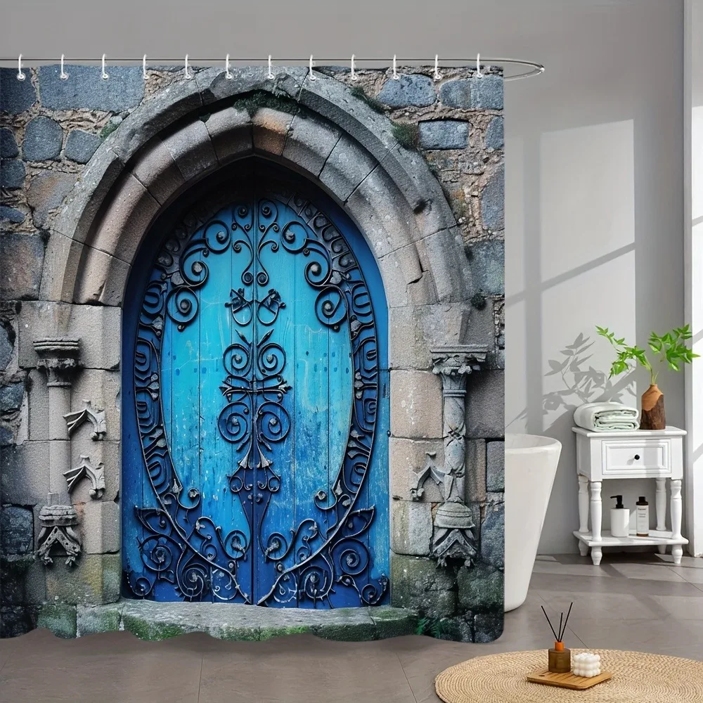 Ретро готические арки, моющаяся грязеотталкивающая занавеска для душа, насадка для душа, водонепроницаемая полиэстеровая занавеска для ванны для домашнего декора
Ретро готические арки, моющаяся грязеотталкивающая занавеска для душа, насадка для душа, водонепроницаемая полиэстеровая занавеска для ванны для домашнего декора