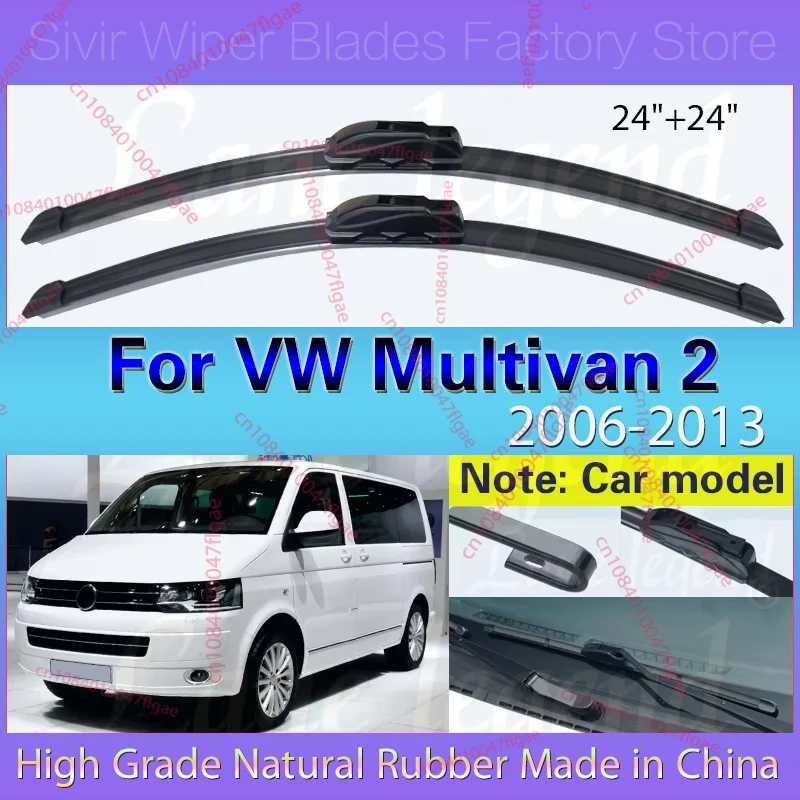 Car Wiper Blade Front Window Windshield Rubber Refill Wipers For VW Volkswagen Multivan 2006 - 2013 LHD 24"+24" Car Accessories
Car Wiper Blade Front Window Windshield Rubber Refill Wipers For VW Volkswagen Multivan 2006 - 2013 LHD 24"+24" Car Accessories