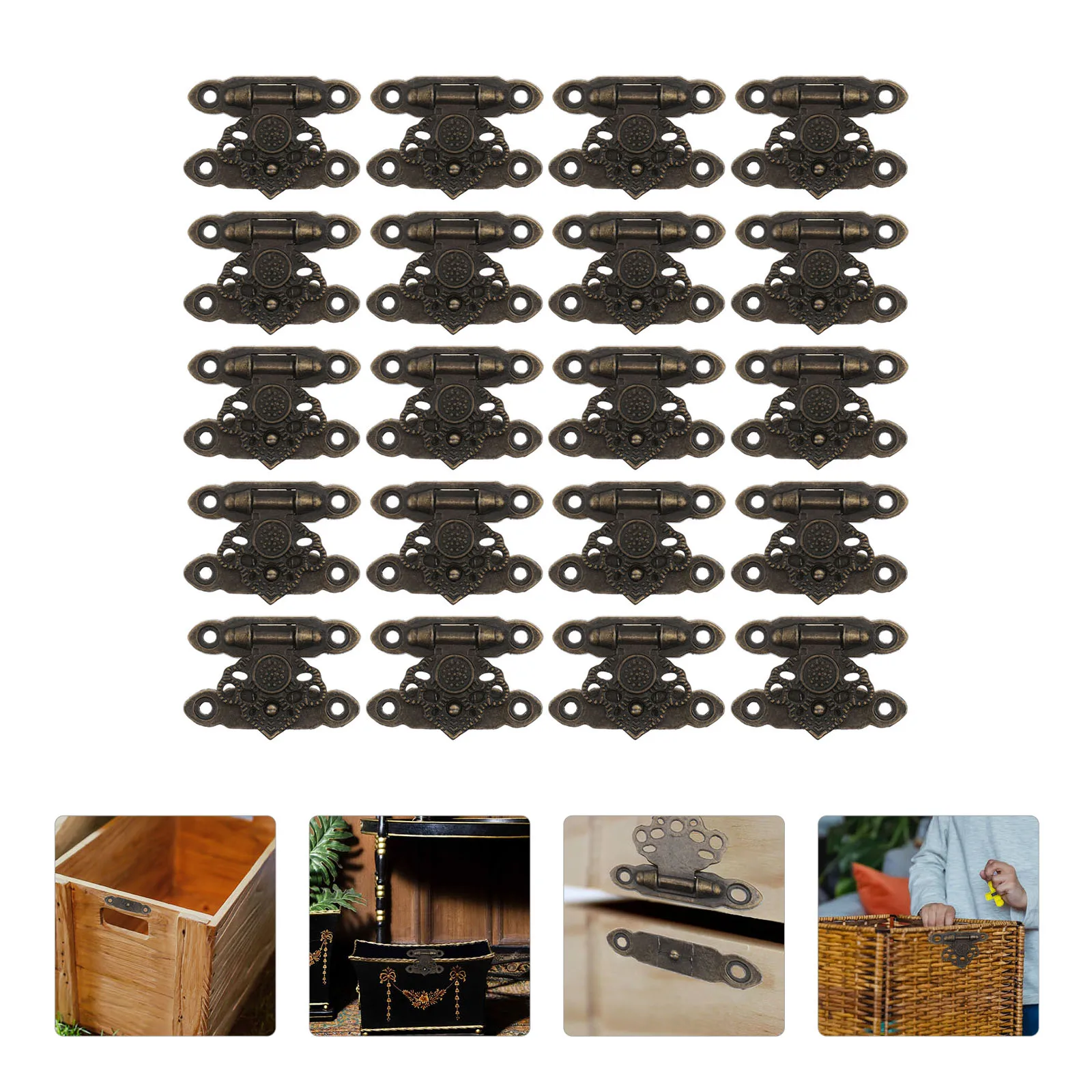 20pcs Wooden Box Lock Buckle Zinc Alloy Hasp Vintage Metal Bag Buckle Latch Sturdy Decorative Hardware Replacement For
20pcs Wooden Box Lock Buckle Zinc Alloy Hasp Vintage Metal Bag Buckle Latch Sturdy Decorative Hardware Replacement For