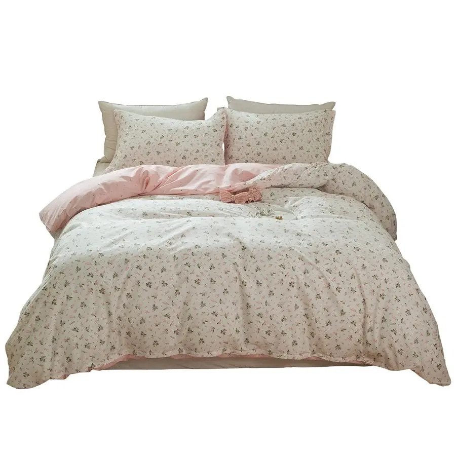 Cotton Floral Duvet Cover Queen Girl Pink Flower Bedding Sets Garden Style Cotton Floral Comforter Cover Pink White Floral Beddi
Cotton Floral Duvet Cover Queen Girl Pink Flower Bedding Sets Garden Style Cotton Floral Comforter Cover Pink White Floral Beddi