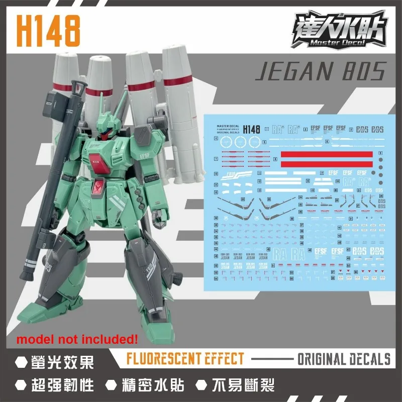 Master Decal H148 Fluorescent Water Decals Fit HGUC 1/144 RGM-89S Jegan High Precision Hobby DIY Model Assembly Stickers
Master Decal H148 Fluorescent Water Decals Fit HGUC 1/144 RGM-89S Jegan High Precision Hobby DIY Model Assembly Stickers