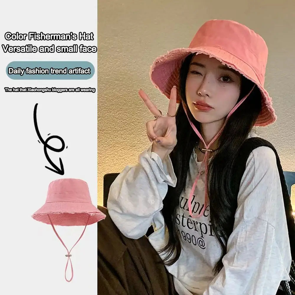 Fashion UV Protection Bucket Hat Large-Brimmed Broken Edge Fisherman Hat Sun Hat Outdoor
Fashion UV Protection Bucket Hat Large-Brimmed Broken Edge Fisherman Hat Sun Hat Outdoor