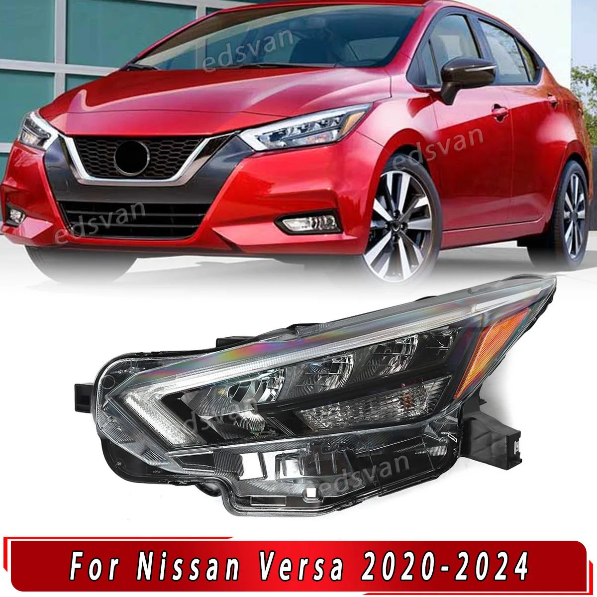 For Nissan Versa FRONT HEADLIGHT SV SR S Sedan 4-Door 2020 2021 2022 2023 2024 Headlight LED Lamp Assembly Left Right Head Light
For Nissan Versa FRONT HEADLIGHT SV SR S Sedan 4-Door 2020 2021 2022 2023 2024 Headlight LED Lamp Assembly Left Right Head Light