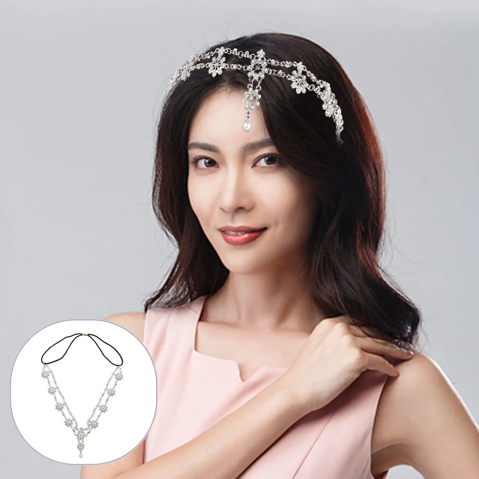 Pearl Flower Headband Elegant Lightweight Hairband for Women Daily Party Prom Hair Accessory Decoration Girl Headpiece
Pearl Flower Headband Elegant Lightweight Hairband for Women Daily Party Prom Hair Accessory Decoration Girl Headpiece