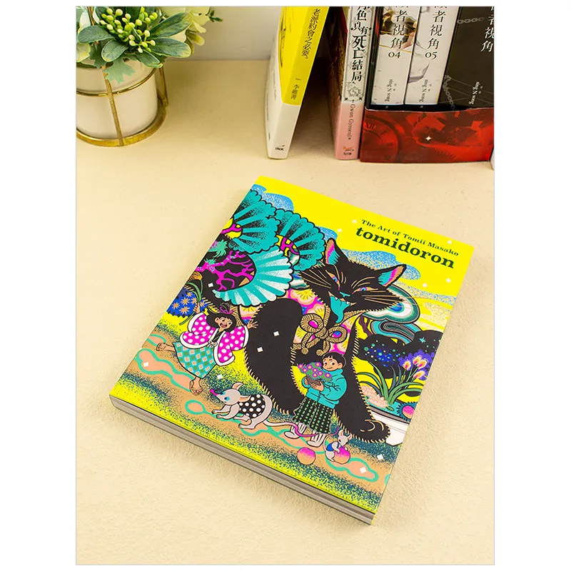 Tomii Masako Illustration Collection Tomidoron The Art of Retro Art Illustration Painting Book Randomly Sent in Japanese English
Tomii Masako Illustration Collection Tomidoron The Art of Retro Art Illustration Painting Book Randomly Sent in Japanese English