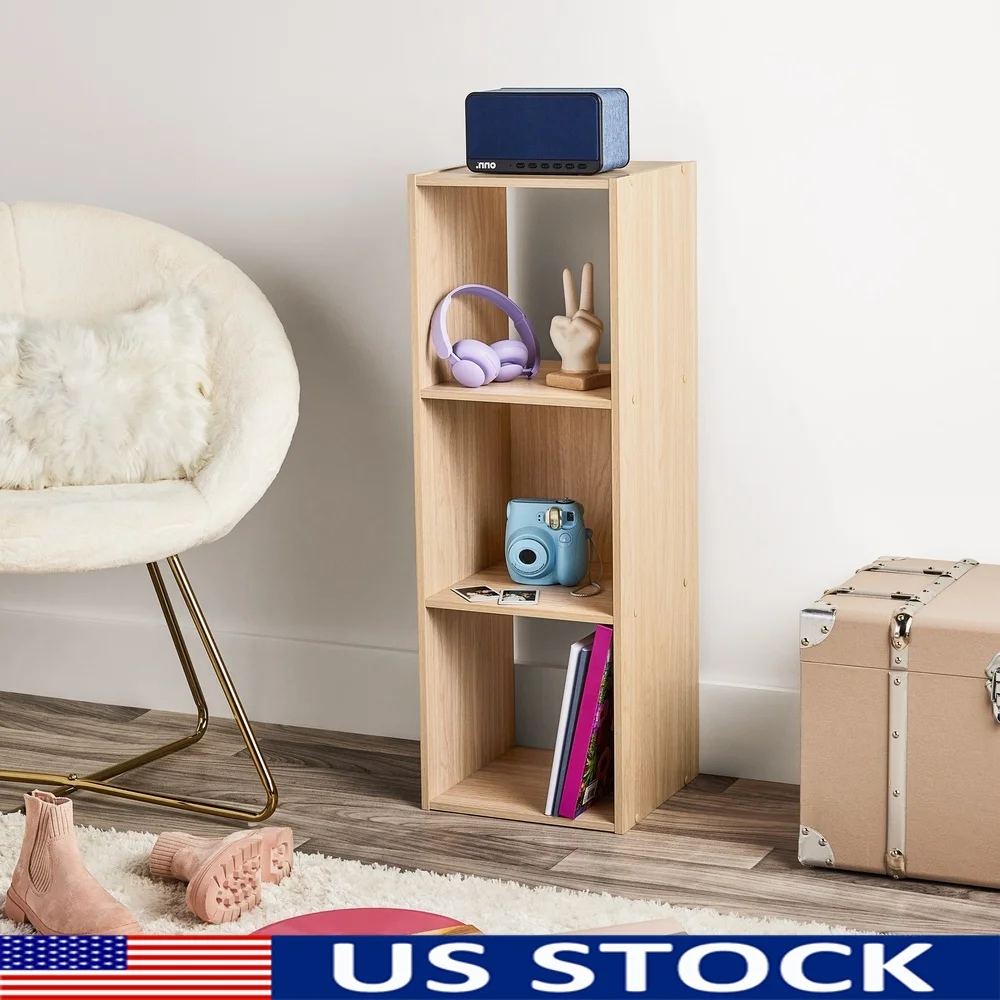 3-Cube Storage Organizer Vertical Horizontal Bookcase with Open Closed Shelves Home Office Living Room Playroom Storage Solution
3-Cube Storage Organizer Vertical Horizontal Bookcase with Open Closed Shelves Home Office Living Room Playroom Storage Solution