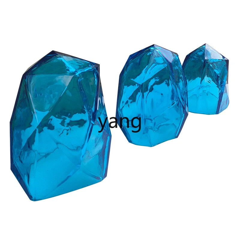 LTT transparent resin large landscape stone ornament courtyard pool floor sculpture soft decoration
LTT transparent resin large landscape stone ornament courtyard pool floor sculpture soft decoration