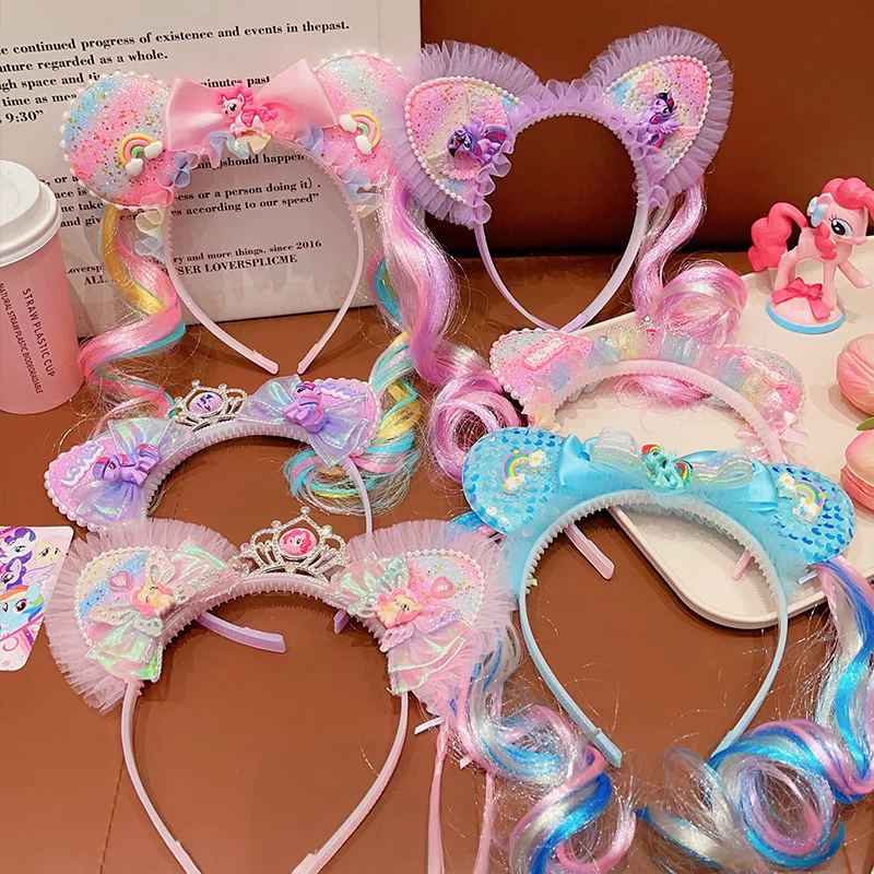 My Little Pony Cartoon Wig Braid Hairband Girls' Colorful Gradient Hair Accessories Hair Accessories Girls' Gifts 
My Little Pony Cartoon Wig Braid Hairband Girls' Colorful Gradient Hair Accessories Hair Accessories Girls' Gifts