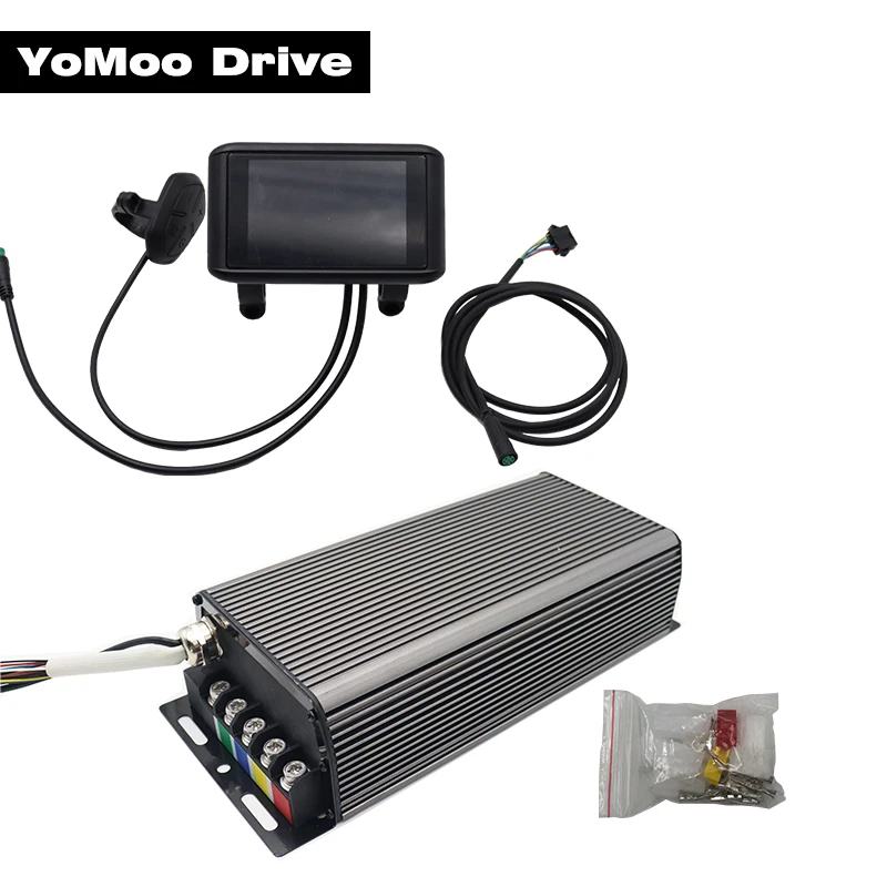 Sabvoton SVMC7280-APT V2 48V-72V DC 80A 1500W 2000W Programmable BLDC Spoke Hub Motor Controller with TFT UKC1 Display
Sabvoton SVMC7280-APT V2 48V-72V DC 80A 1500W 2000W Programmable BLDC Spoke Hub Motor Controller with TFT UKC1 Display