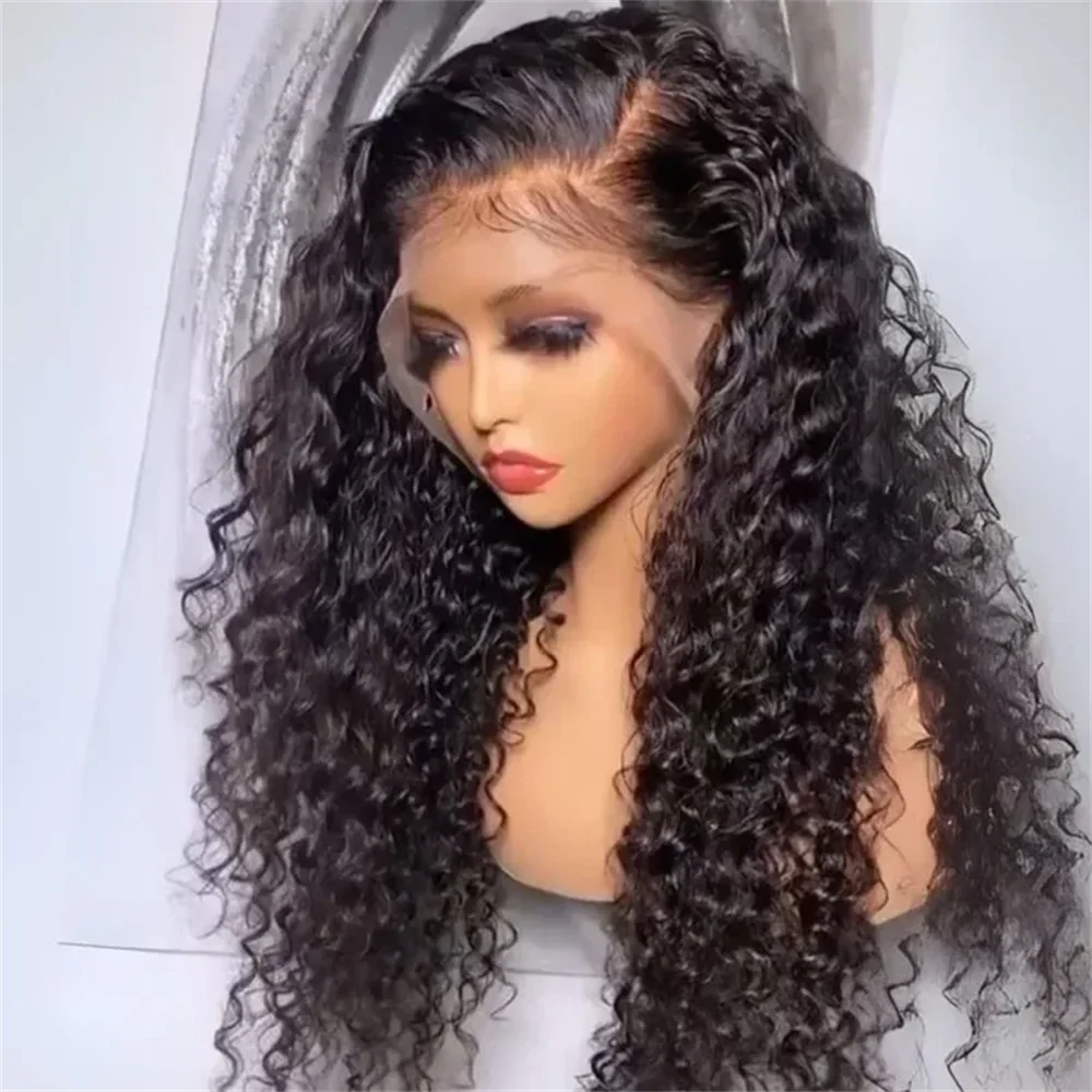 Soft Long Natural Black Glueless 26Inch Kinky Curly Lace Front Wig For Women With Baby Hair Synthetic Preplucked Glueless Daily
Soft Long Natural Black Glueless 26Inch Kinky Curly Lace Front Wig For Women With Baby Hair Synthetic Preplucked Glueless Daily