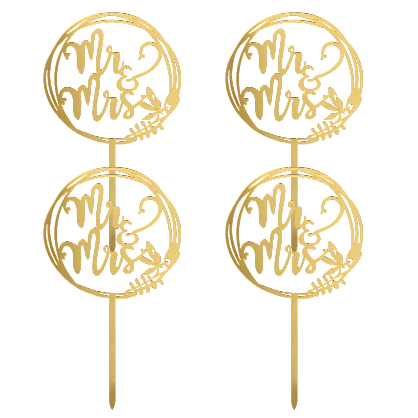 4pcs Acrylic Cake Toppers Birthday Decorations Reusable Rich Colors Full Wedding Party Dessert Table Decorations
4pcs Acrylic Cake Toppers Birthday Decorations Reusable Rich Colors Full Wedding Party Dessert Table Decorations
