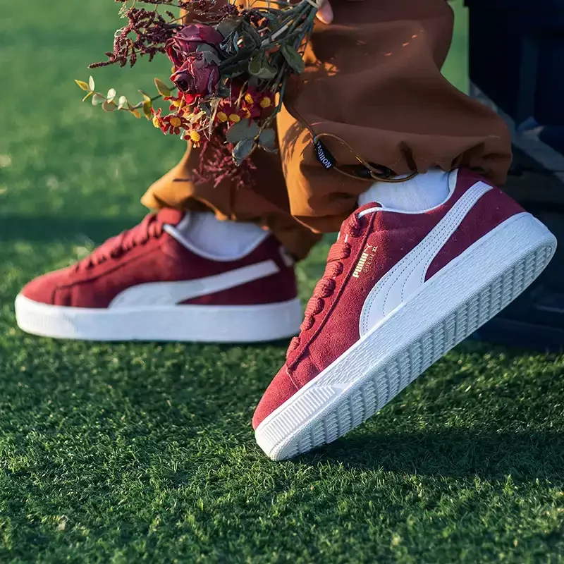PUMA Burgundy Suede XL Chunky Laces Thick Sole Retro Casual Skate Sneakers 395205-12
PUMA Burgundy Suede XL Chunky Laces Thick Sole Retro Casual Skate Sneakers 395205-12