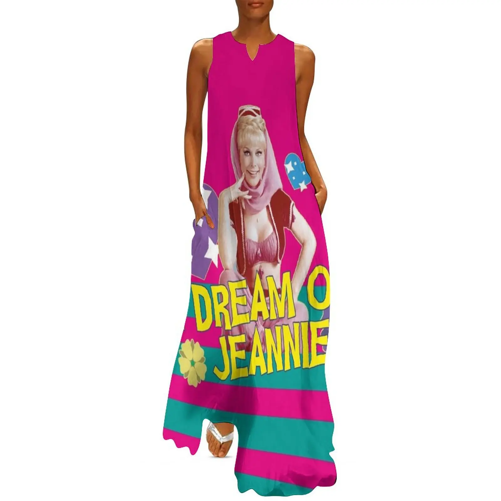 I dream of Jeannie, genie in the bottle, retro series 70s Long Dress Women's dresses beach dress Dress
I dream of Jeannie, genie in the bottle, retro series 70s Long Dress Women's dresses beach dress Dress