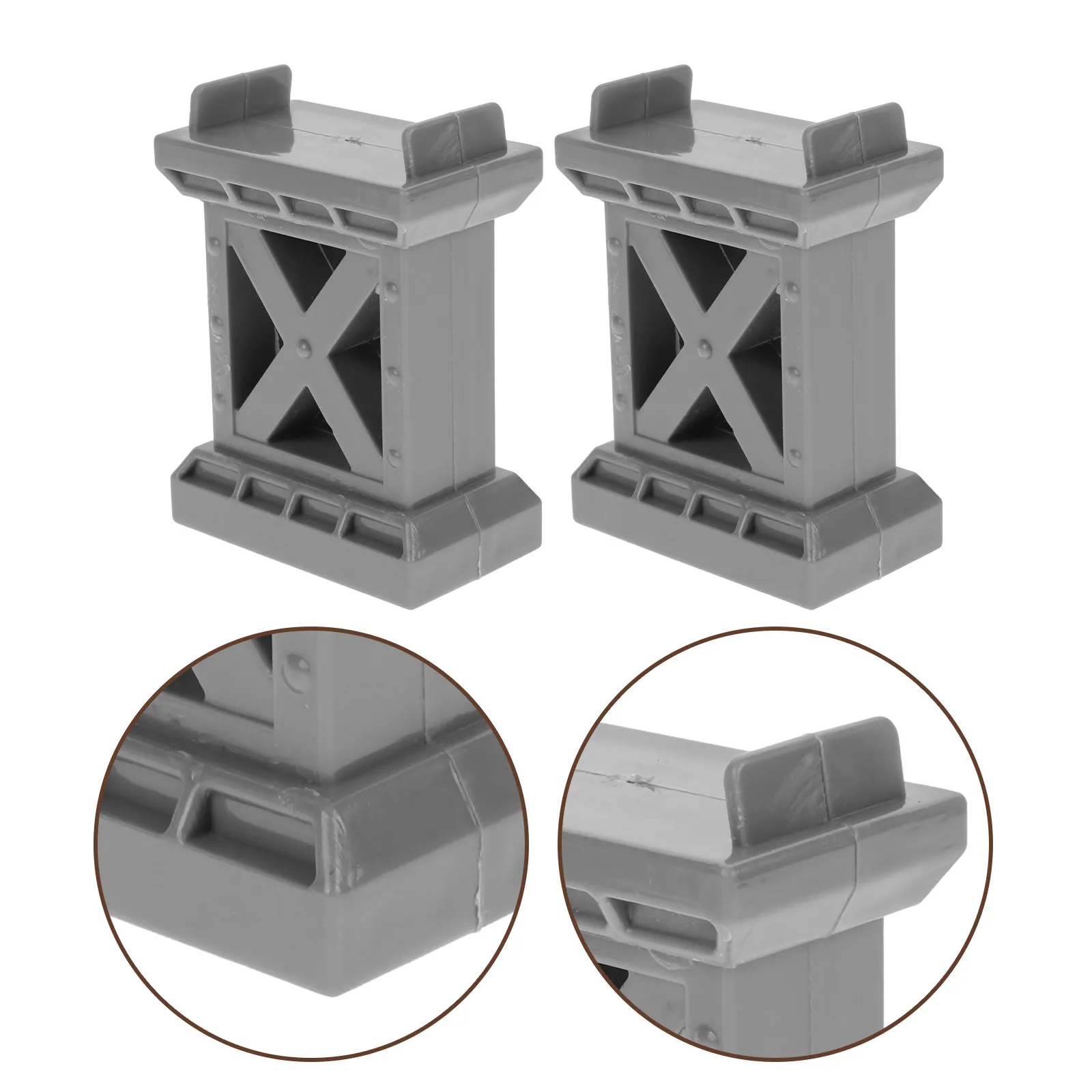 6Pcs Train Bridge Supports Wooden Track Accessories High Level Bridge Pier Stabilizers for Fire Train Track Play
6Pcs Train Bridge Supports Wooden Track Accessories High Level Bridge Pier Stabilizers for Fire Train Track Play