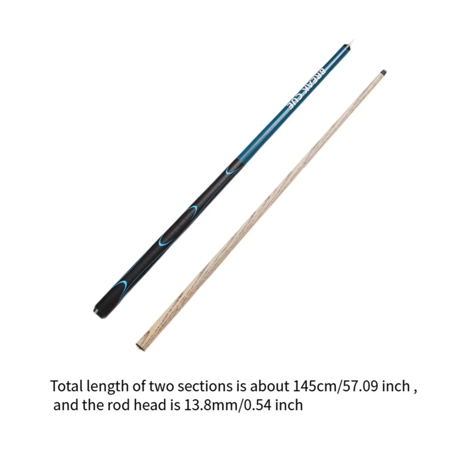 Wooden Billiard Pool Stick Segmented Cue House Non Slip Premium 13.8mm Tip for Professional and Starter Billiards
Wooden Billiard Pool Stick Segmented Cue House Non Slip Premium 13.8mm Tip for Professional and Starter Billiards