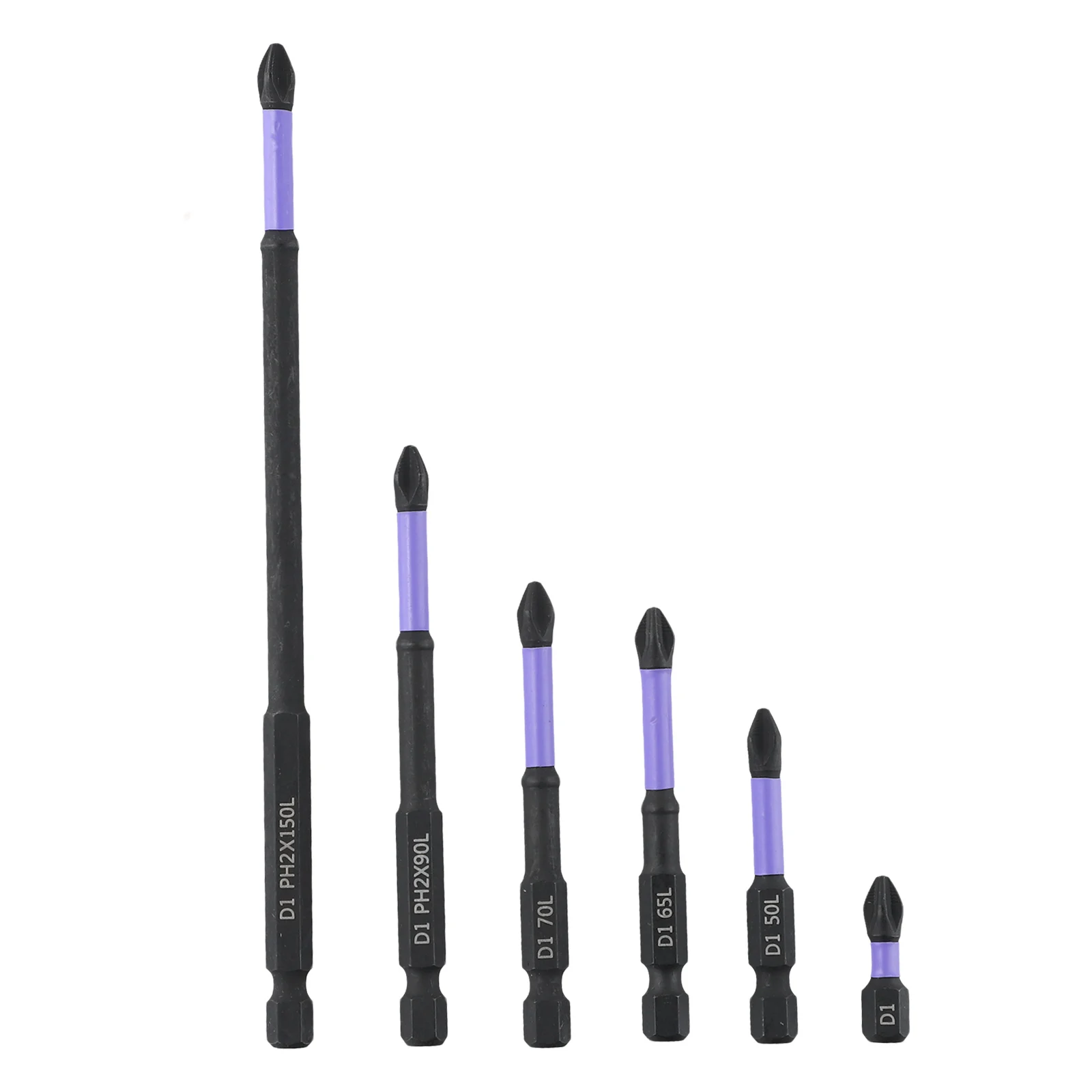 Premium Quality PH2 Magnetic Batch Head Cross Screwdriver Impact Drill Bit Set 6PCS 25 150mm for Professional Use
Premium Quality PH2 Magnetic Batch Head Cross Screwdriver Impact Drill Bit Set 6PCS 25 150mm for Professional Use