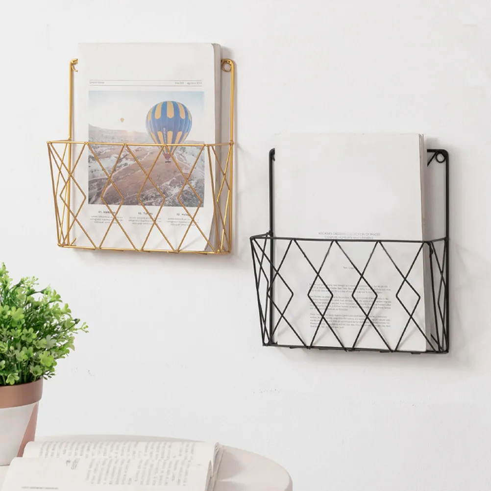 Настенный органайзер для файлов, 2 шт., металлическая подставка для журналов, настенная полка для хранения документов, для офиса и дома, нержавеющая, прочная
Настенный органайзер для файлов, 2 шт., металлическая подставка для журналов, настенная полка для хранения документов, для офиса и дома, нержавеющая, прочная