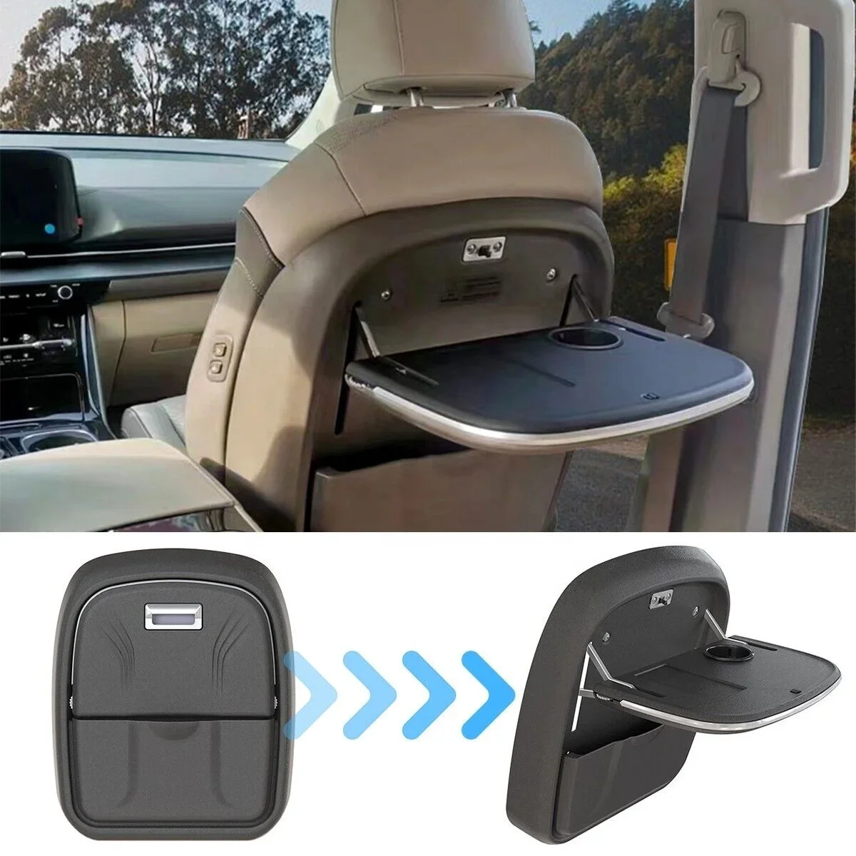 Car Folding Rear Seat Table Tray Click And Work For Kia Carnival 2022 2023 2024
Car Folding Rear Seat Table Tray Click And Work For Kia Carnival 2022 2023 2024