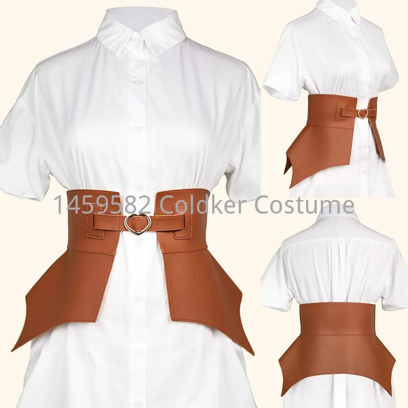All-match Ladies Waist Belt Women Straps Light Luxury Personality Large Ruffle Edge Heart Buckle Belt for Women Coat
All-match Ladies Waist Belt Women Straps Light Luxury Personality Large Ruffle Edge Heart Buckle Belt for Women Coat