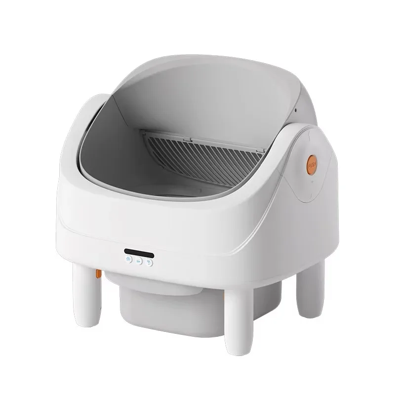 75L Top Entry Self-Cleaning Cat Box Anti-Splash WiFi APP Control Plastic Cat Toilet
75L Top Entry Self-Cleaning Cat Box Anti-Splash WiFi APP Control Plastic Cat Toilet