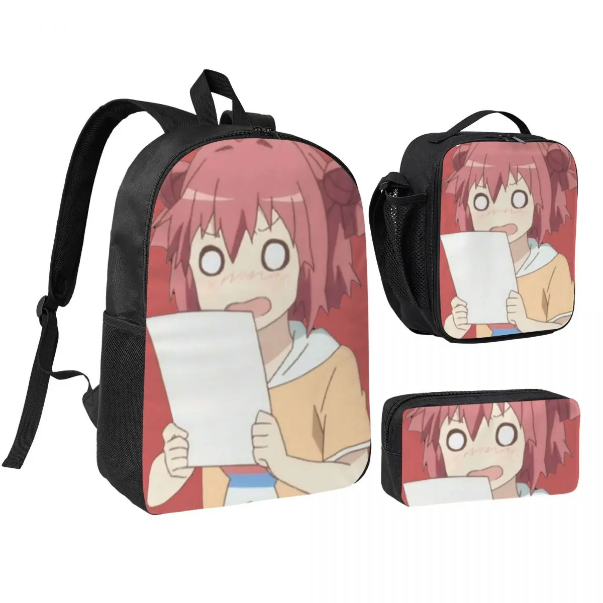 Akari From Yuru Yuri Anime Backpack Student BookBag School Bag Shoulder Bags 3ps Insulated Lunch Bag Pencil Case
Akari From Yuru Yuri Anime Backpack Student BookBag School Bag Shoulder Bags 3ps Insulated Lunch Bag Pencil Case