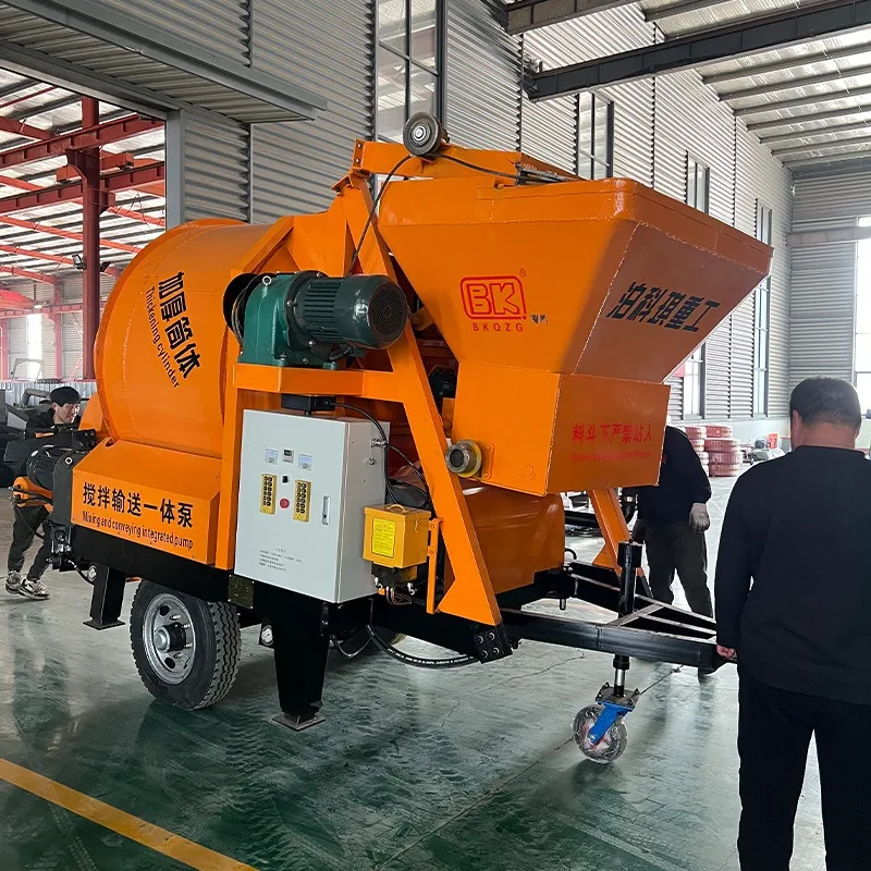 Customized Professional Portable Concrete Mixer Pump With Mixing And Conveying Function For Construction Works
Customized Professional Portable Concrete Mixer Pump With Mixing And Conveying Function For Construction Works