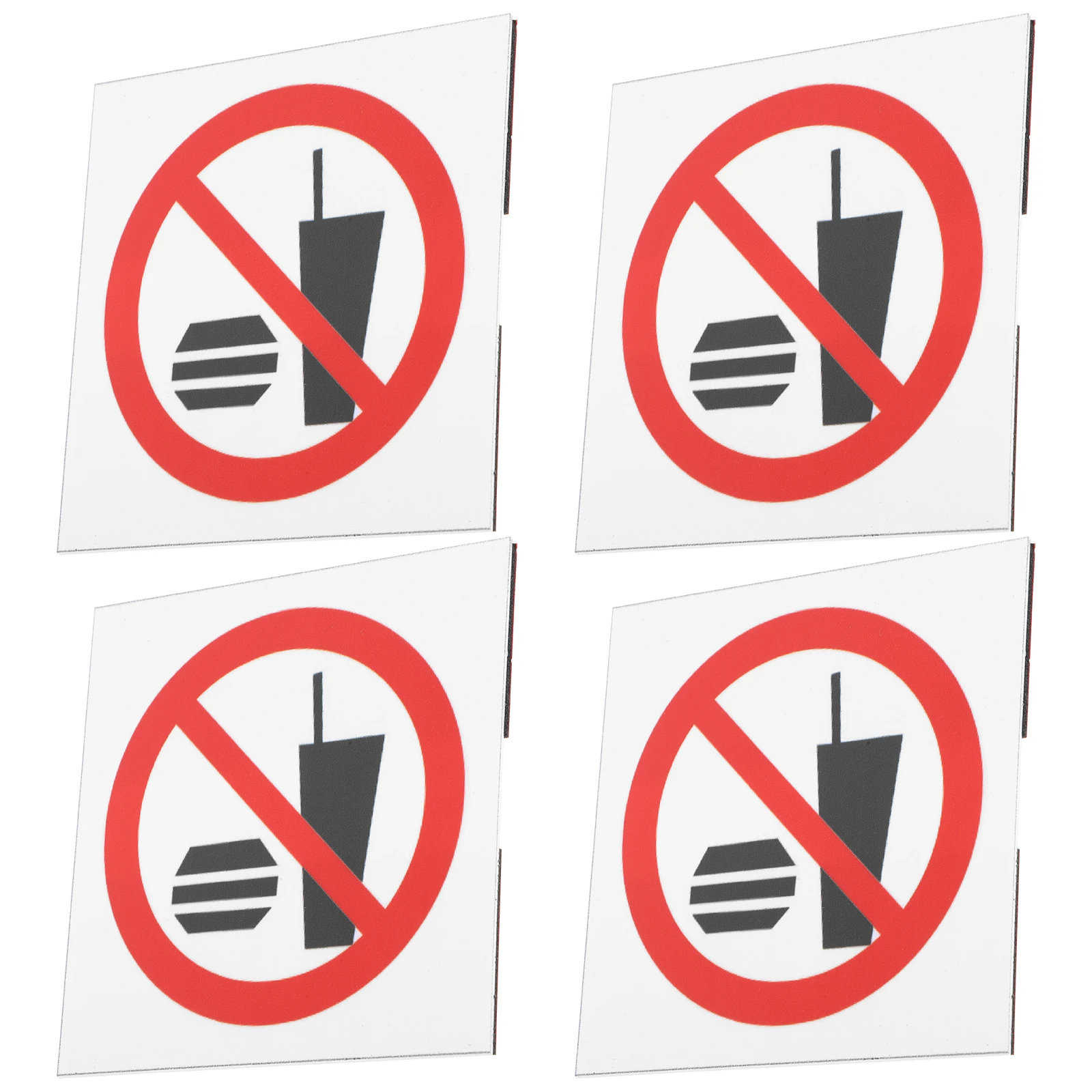 4 Pcs No Outside Food Or Drinks Allowed Sign Drink Sign Sticker No Food Sticker 3x3 Inch PVC Material Indoor Outdoor Warning
4 Pcs No Outside Food Or Drinks Allowed Sign Drink Sign Sticker No Food Sticker 3x3 Inch PVC Material Indoor Outdoor Warning