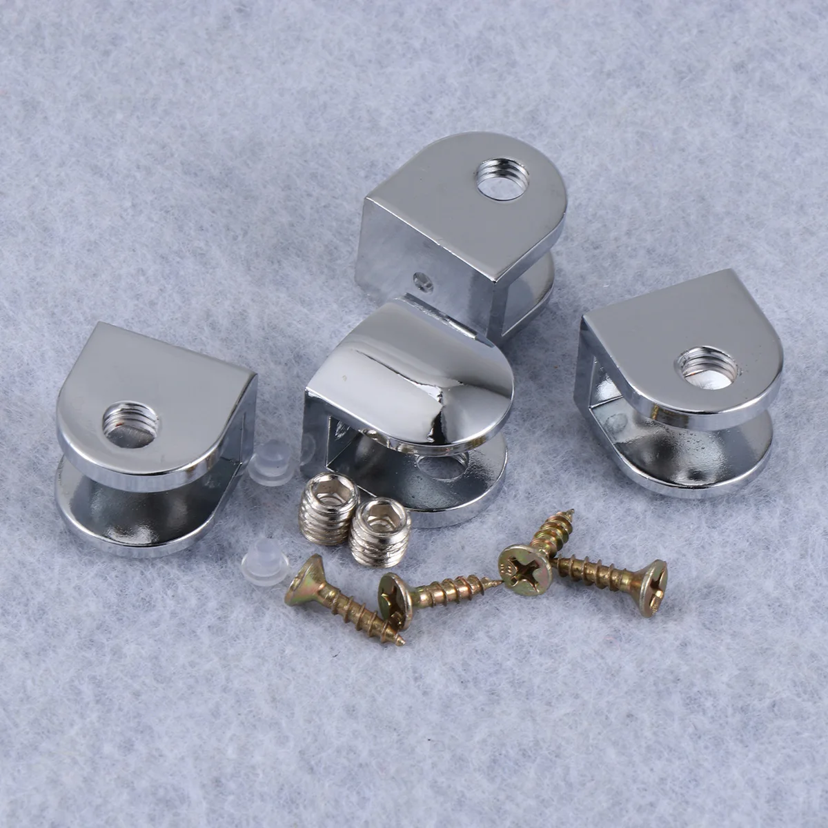 4pcs Stainless Steel Clamp Bracket Holder Rust-Free Chroming Finish Adjustable For Balustrade Window Door Bathroom Fixing
4pcs Stainless Steel Clamp Bracket Holder Rust-Free Chroming Finish Adjustable For Balustrade Window Door Bathroom Fixing