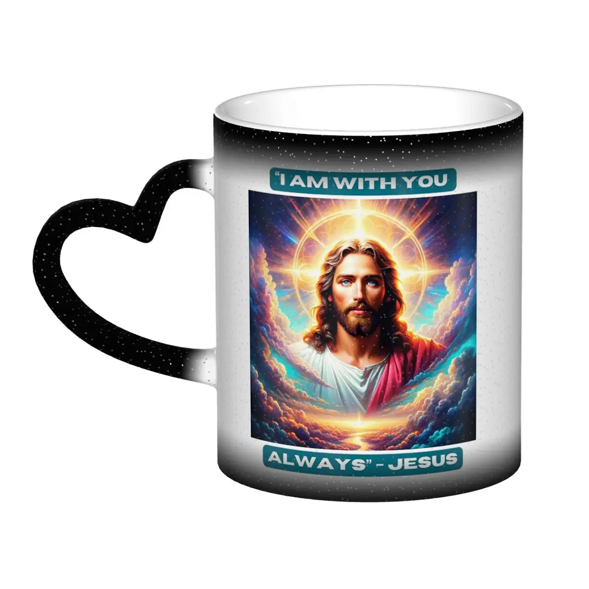 QuotI Am With You Always Jesus Biblical Mug Funny Ceramic Coffee Cups Tea Mugs Milk Cup Drinkware Gifts for Friends
QuotI Am With You Always Jesus Biblical Mug Funny Ceramic Coffee Cups Tea Mugs Milk Cup Drinkware Gifts for Friends