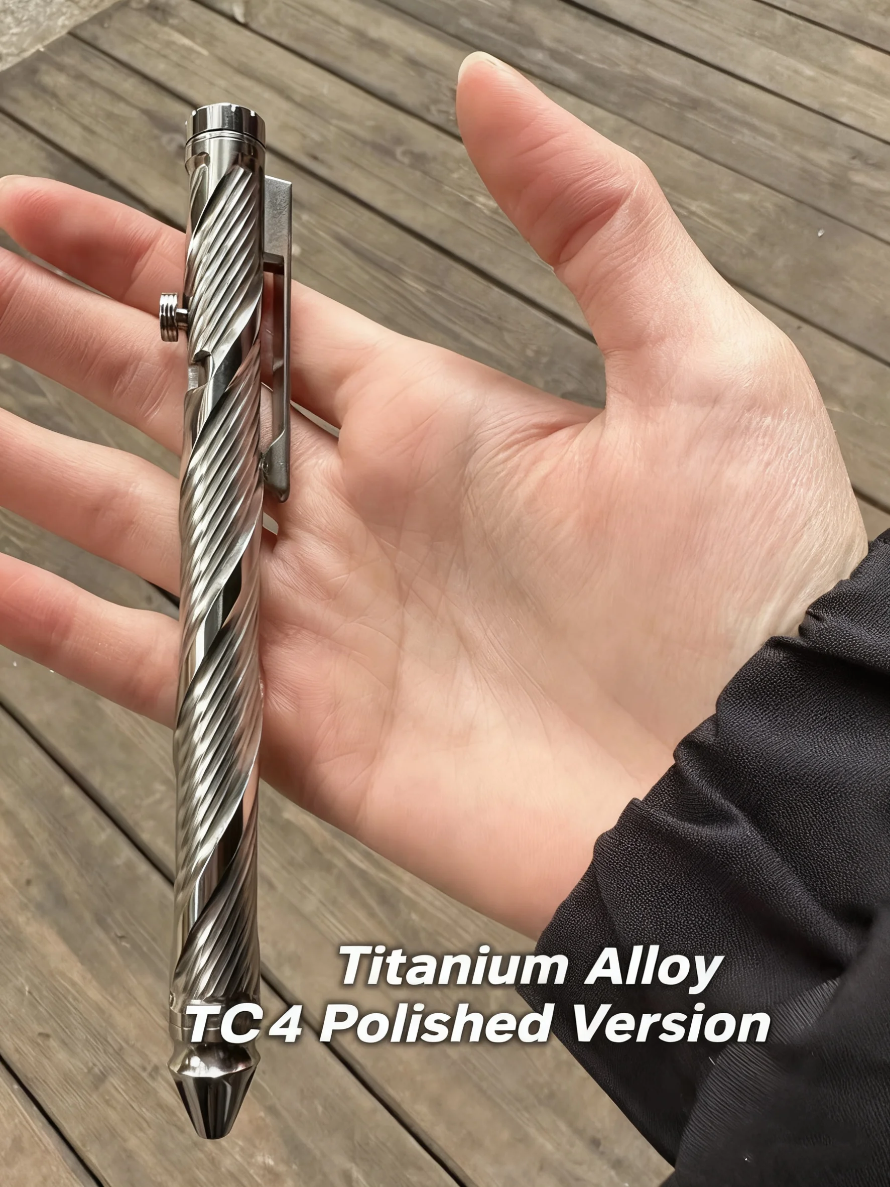 EDC Titanium Pen with Ball Bearing Spinner, Portable & Durable Alloy Pen for Outdoor Survival Gear and Everyday Carry
EDC Titanium Pen with Ball Bearing Spinner, Portable & Durable Alloy Pen for Outdoor Survival Gear and Everyday Carry