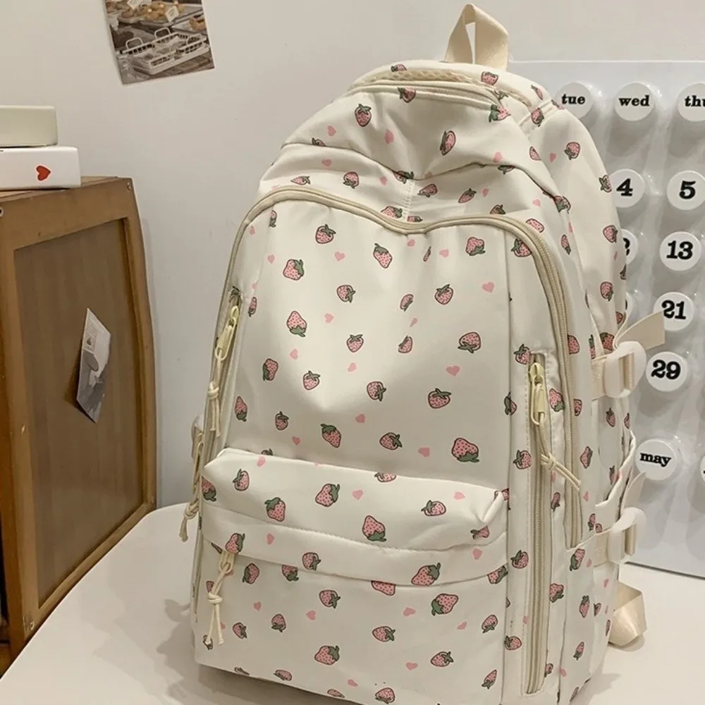 Large Capacity Floral Print Backpack Multi-compartment Thickened Bow Pattern School Bag Multi-pocket Lightweight Rucksack Junior
Large Capacity Floral Print Backpack Multi-compartment Thickened Bow Pattern School Bag Multi-pocket Lightweight Rucksack Junior