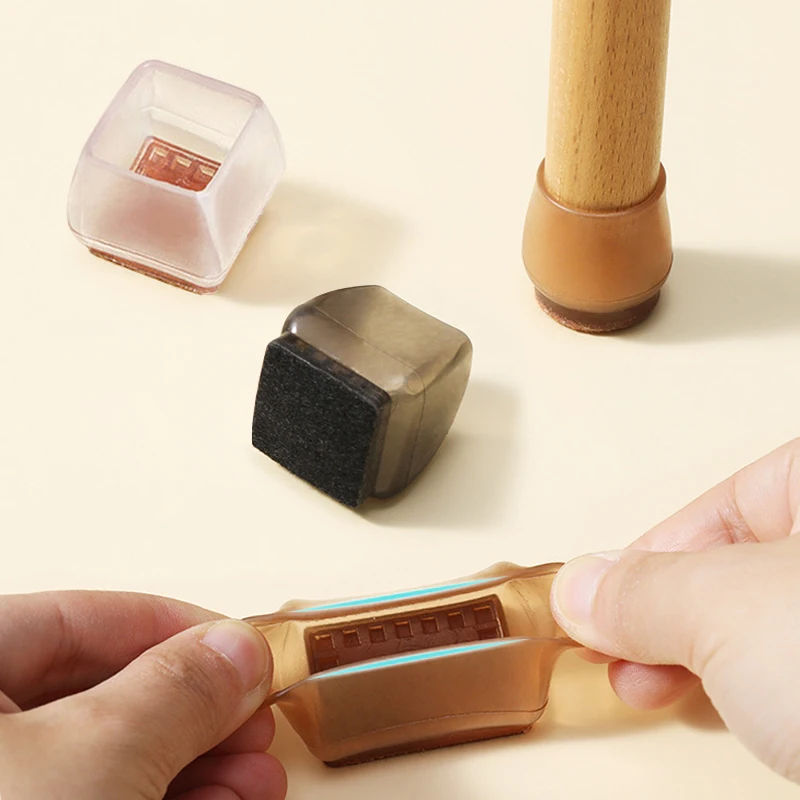 4Pcs Silicone Chair Legs Caps Non-Slip Pads Furniture Sofa Feet Anti-noise Sock Cover Wood Floor From Scratches Protectors Mat
4Pcs Silicone Chair Legs Caps Non-Slip Pads Furniture Sofa Feet Anti-noise Sock Cover Wood Floor From Scratches Protectors Mat