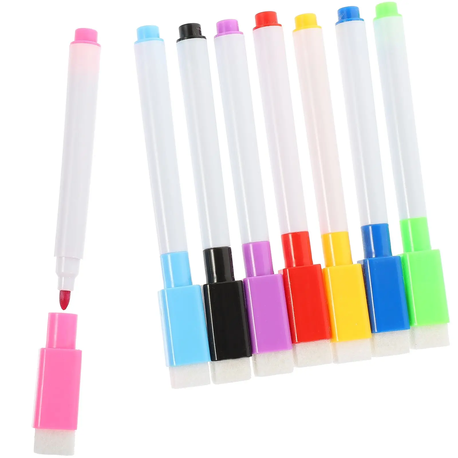 32 Pcs Washable Whiteboard Markers Multicolor Dry Erase Pens Classroom Accessories Portable Teaching Supplies
32 Pcs Washable Whiteboard Markers Multicolor Dry Erase Pens Classroom Accessories Portable Teaching Supplies