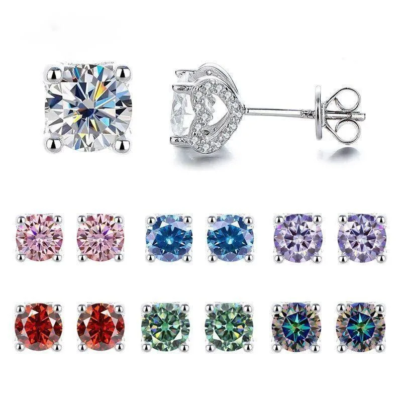 TY 1CT Муассанит Серьги-гвоздики из стерлингового серебра 925 пробы Серьги-сердечки Многоцветный цвет D Ювелирные изделия Свадебная вечеринка Подарок Лабораторный бриллиант
TY 1CT Муассанит Серьги-гвоздики из стерлингового серебра 925 пробы Серьги-сердечки Многоцветный цвет D Ювелирные изделия Свадебная вечеринка Подарок Лабораторный бриллиант