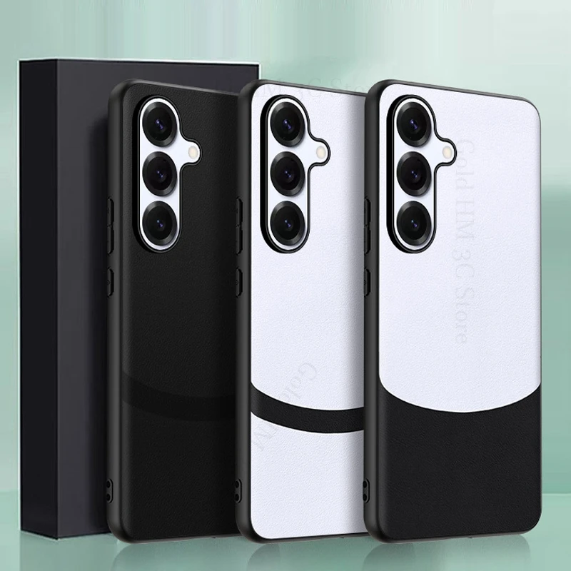 Fundas For Samsung Galaxy S25 Ultra Splice Leather Phone Case For Samsung S24 S23 Ultra S25 Plus S25+ Holster Soft Bumper Cover
Fundas For Samsung Galaxy S25 Ultra Splice Leather Phone Case For Samsung S24 S23 Ultra S25 Plus S25+ Holster Soft Bumper Cover